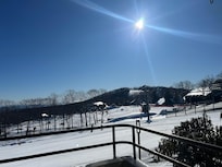 Blue bird day on the slopes