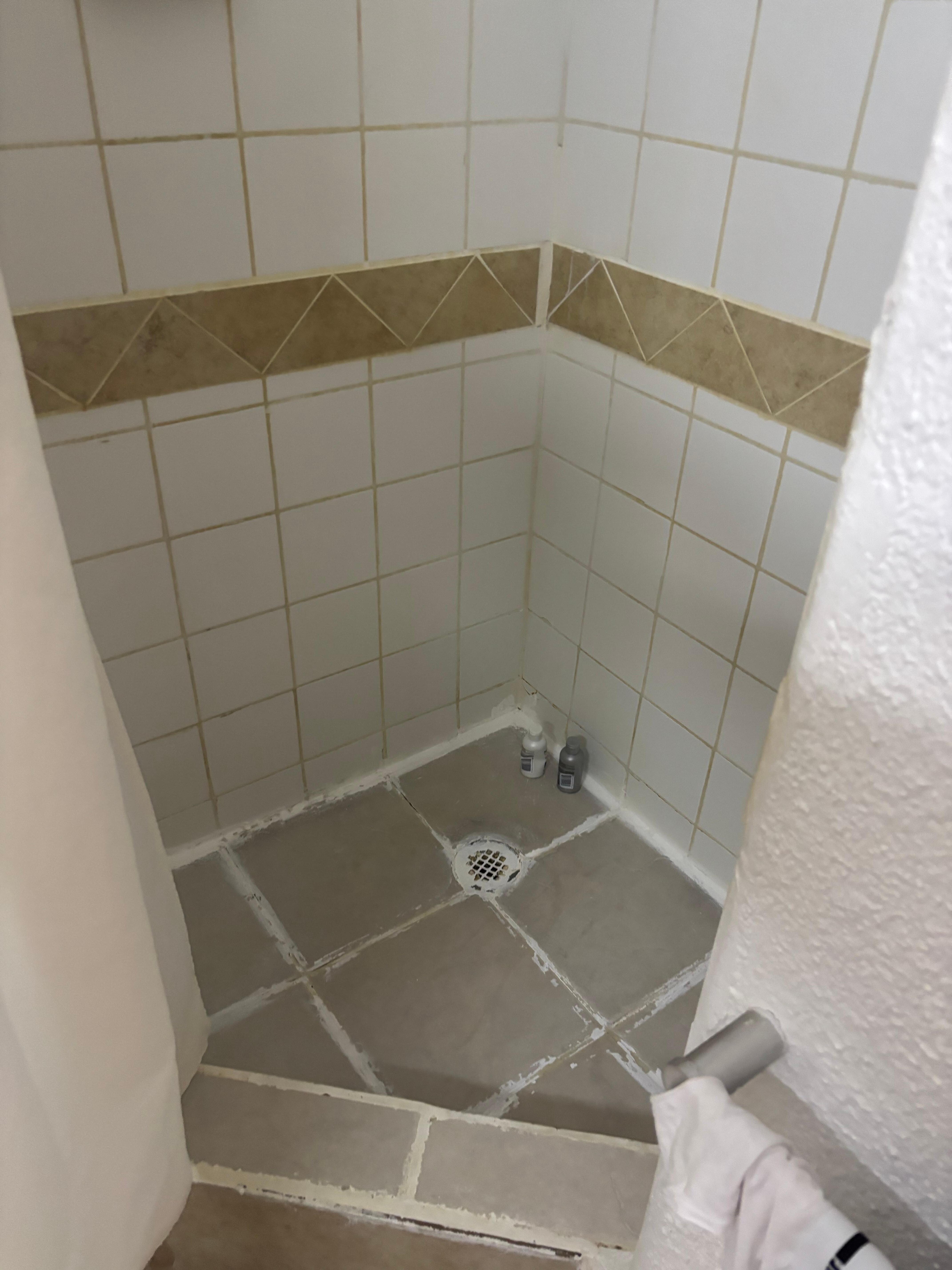 This is what our room shower looks like,Needs remodeling.They sure charge you a lot of money to stay there.