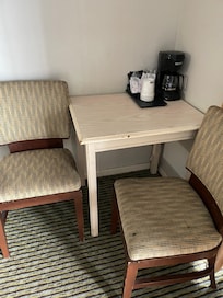 this was our “dining” area