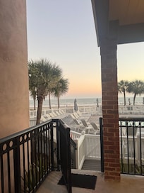 View from main porch