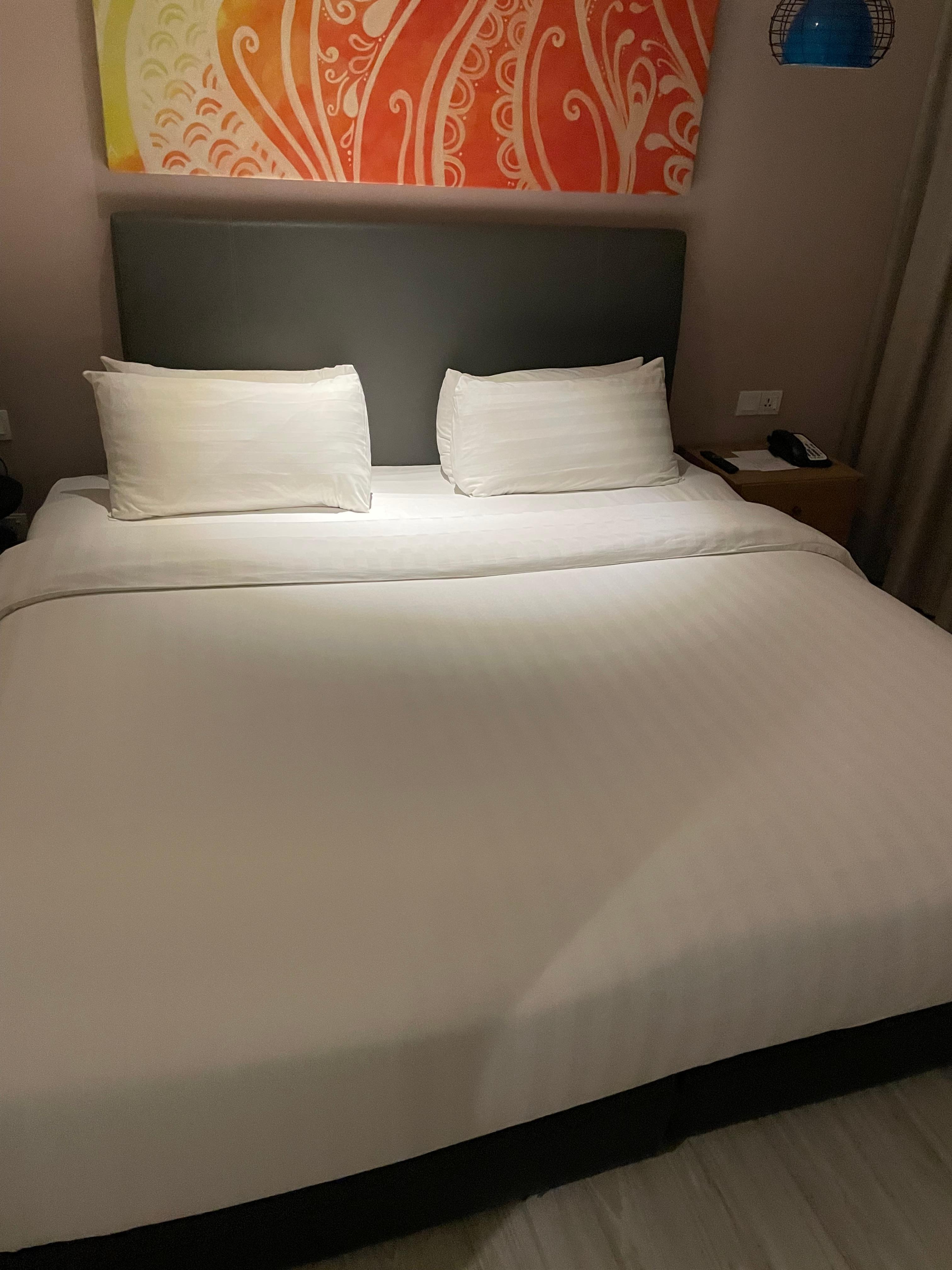 Bed in standard room
