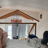 Feet up & relax.