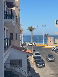 View from our double room