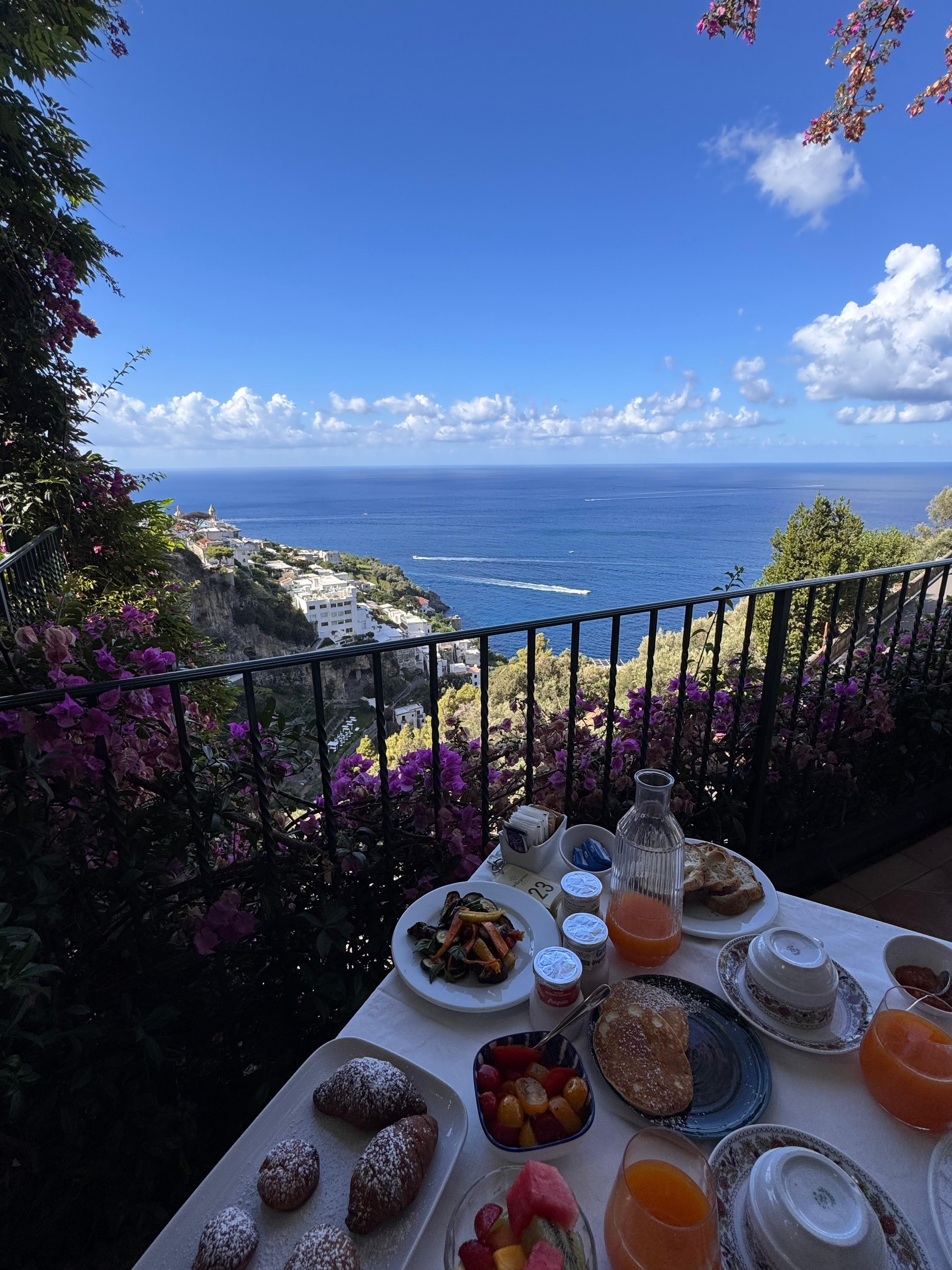 Vista do Café da Manhã.