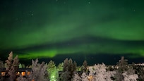 Aurora from the balcony