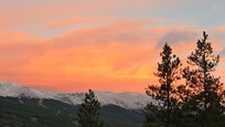 Sunrise from the deck