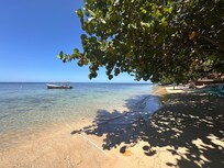 Beach nearest to the house - easy 5 minute walk on paved surface.