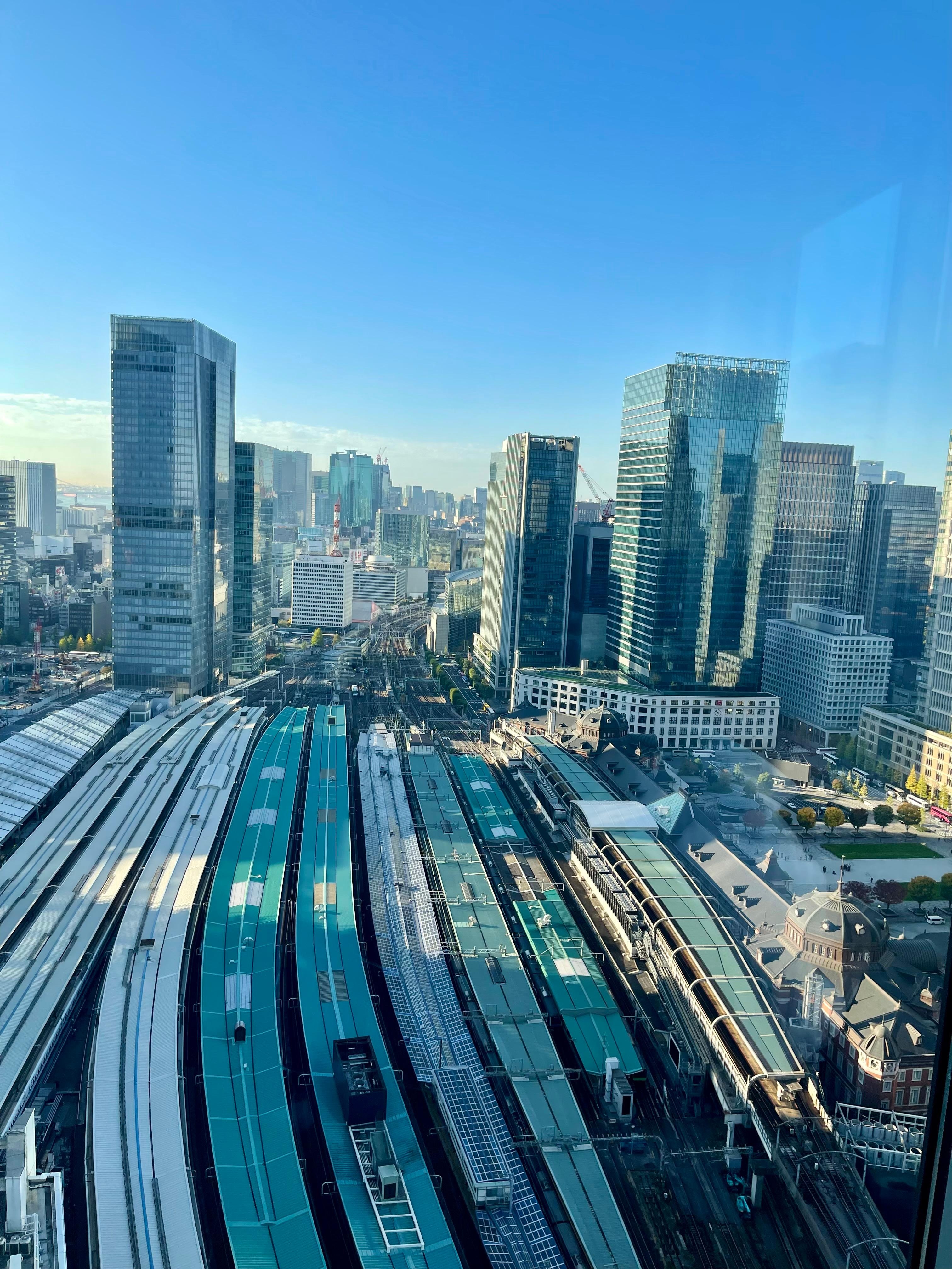 View from the restaurant 