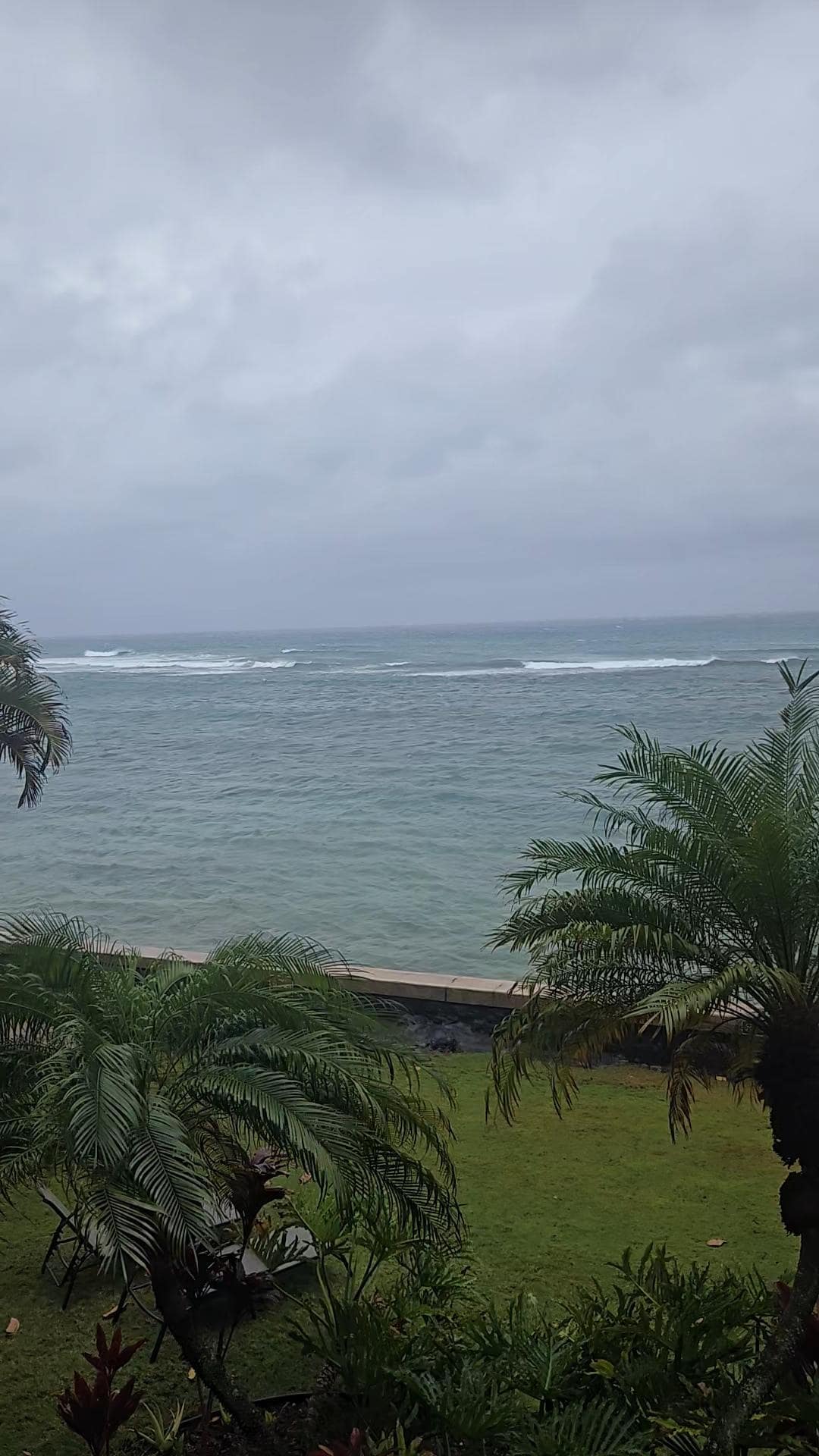More waves from the balcony of our VRBO.