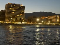 Stella Maris vanaf de pier.