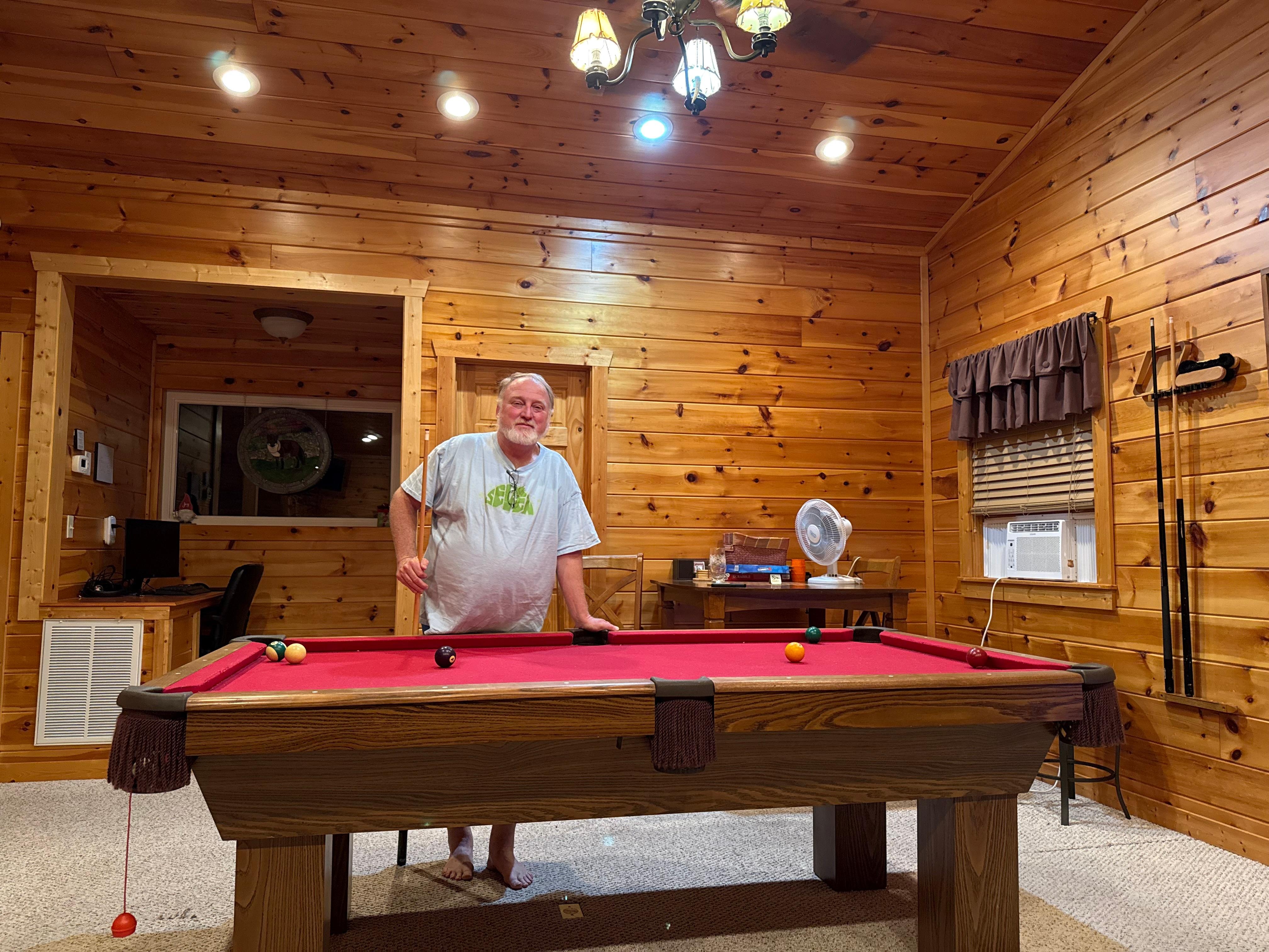 The host provided many games and books for your stay