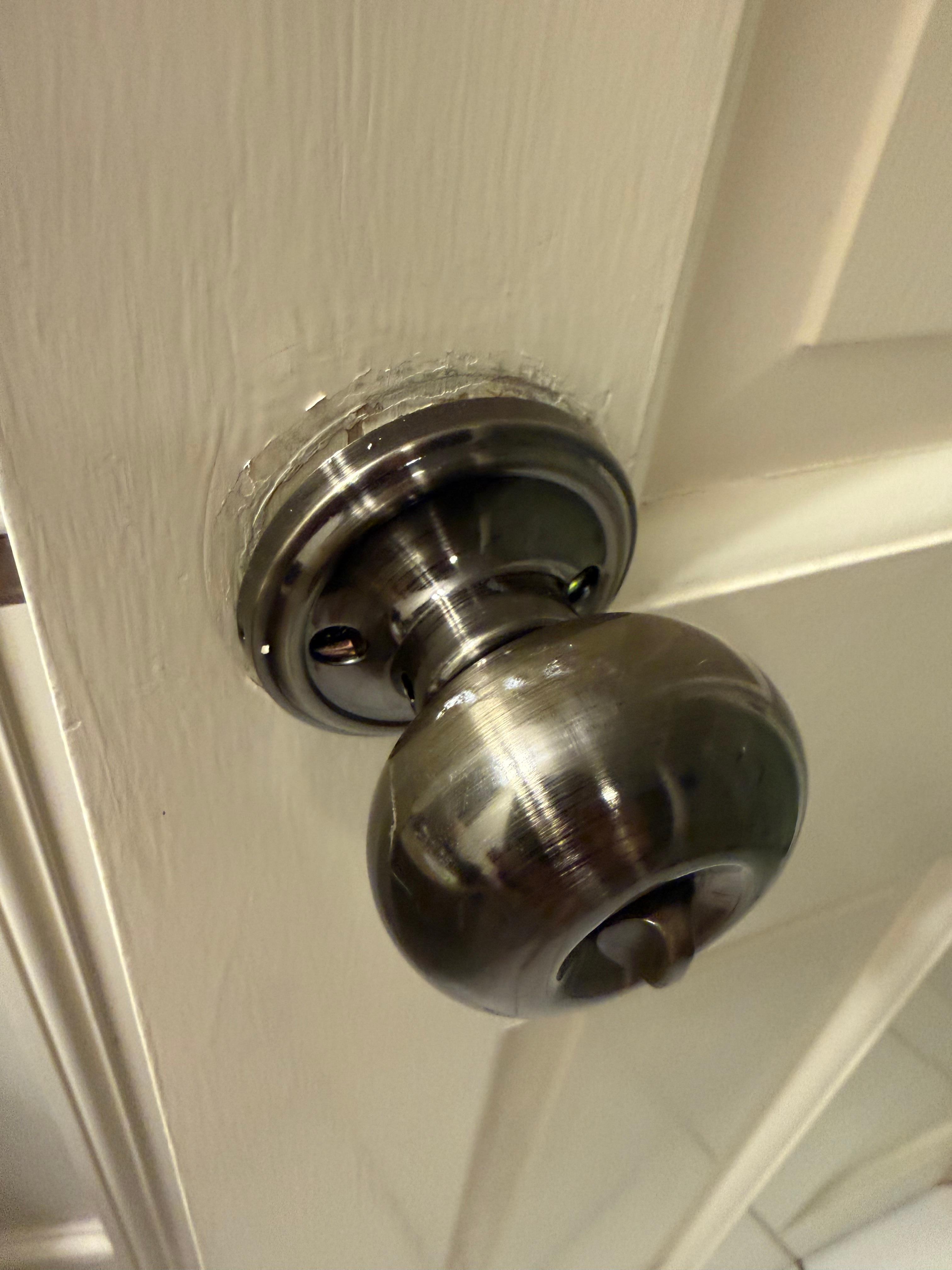 Door handles coming off