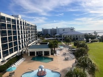 View from our room.
