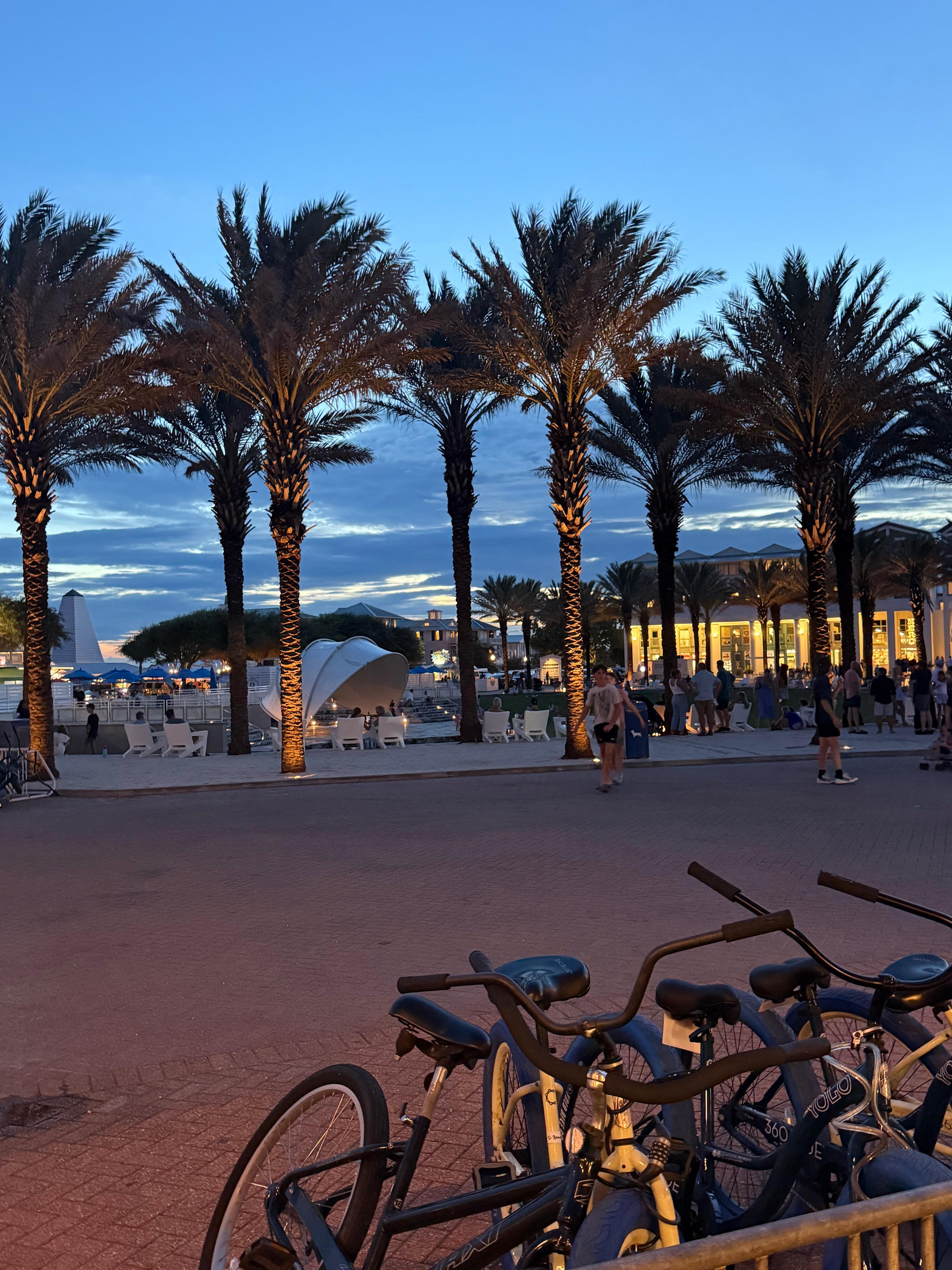 This is the main square area where all the stores and food are again able to walk to all of that from the house