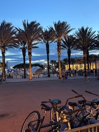 This is the main square area where all the stores and food are again able to walk to all of that from the house