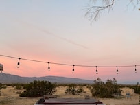 Sunrise from side house/ hottub