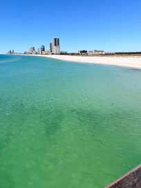 Not too far of a drive to pier.