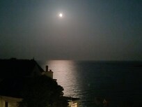 Night view from room