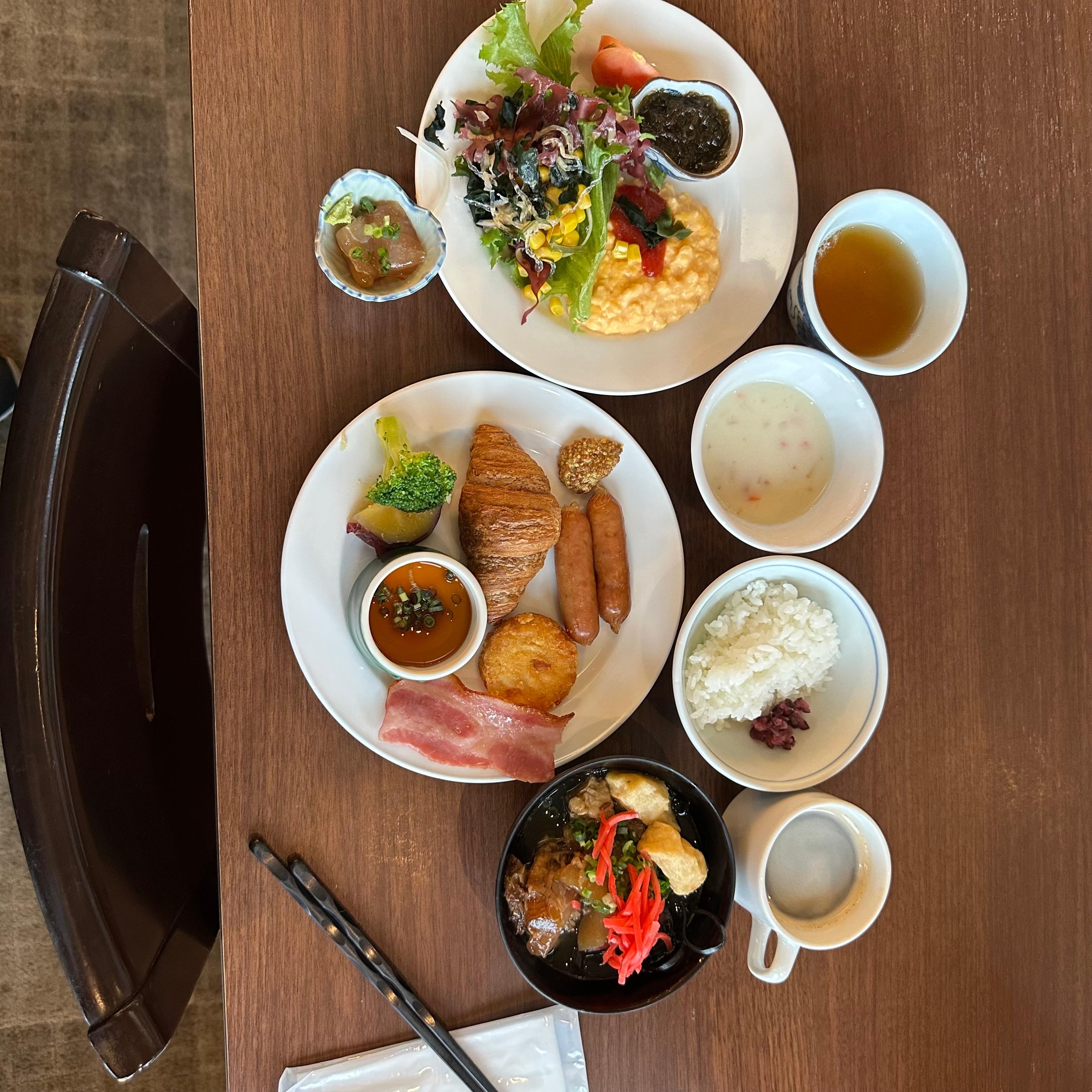 朝食ブュッフェ