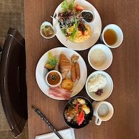 朝食ブュッフェ