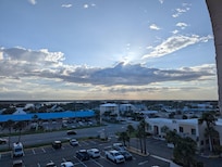View from entry hall of unit