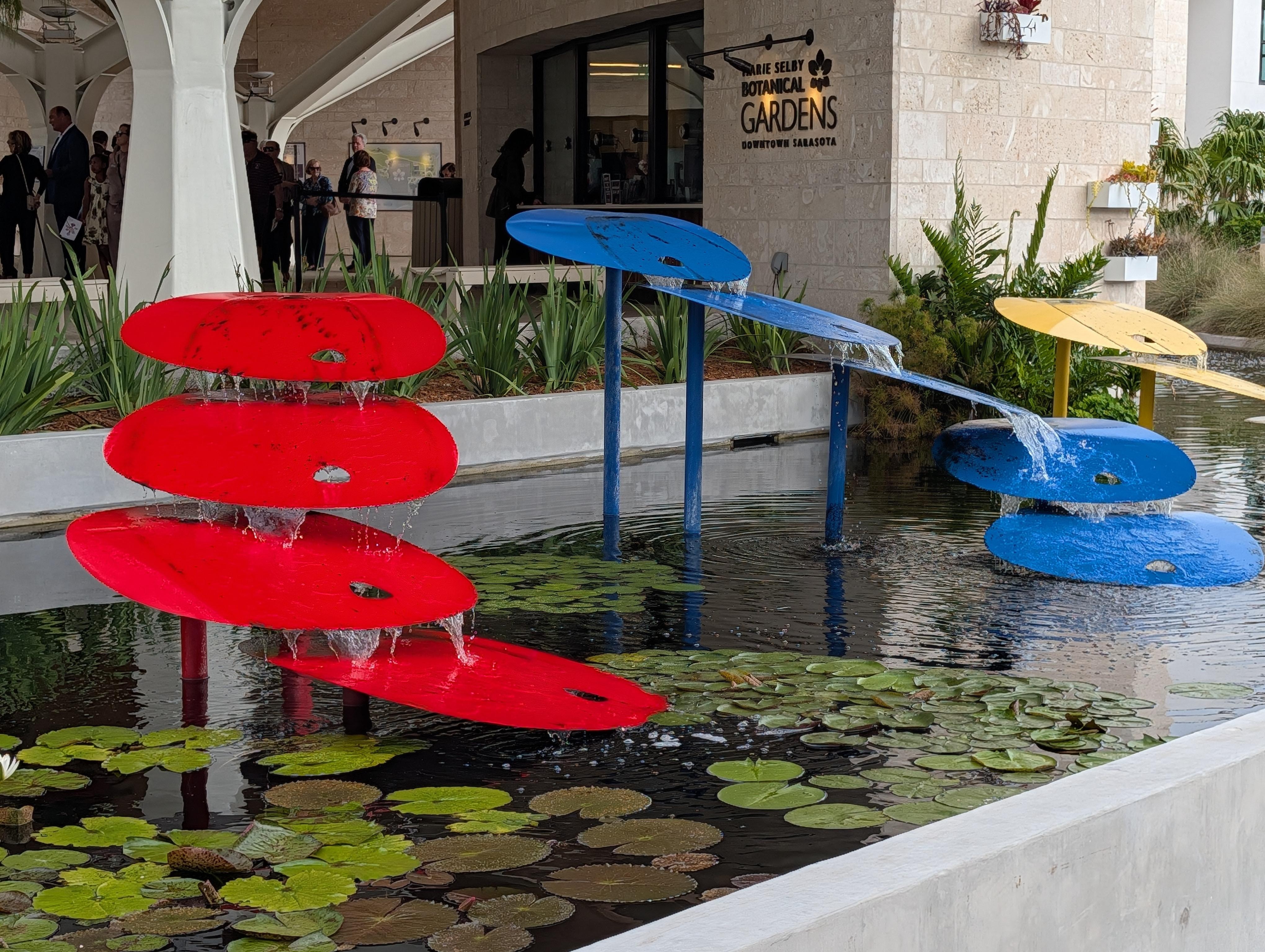 Calder exhibit at the Marie Selby Botanical Gardens in Sarasota