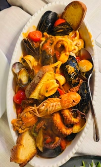 Seafood soup