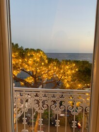 View from our balcony.