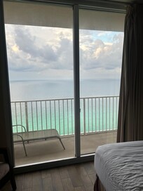 Ocean view from the bedroom
