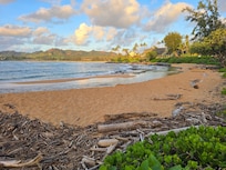 Beach out front