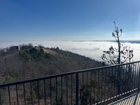 Clear skies above the clouds