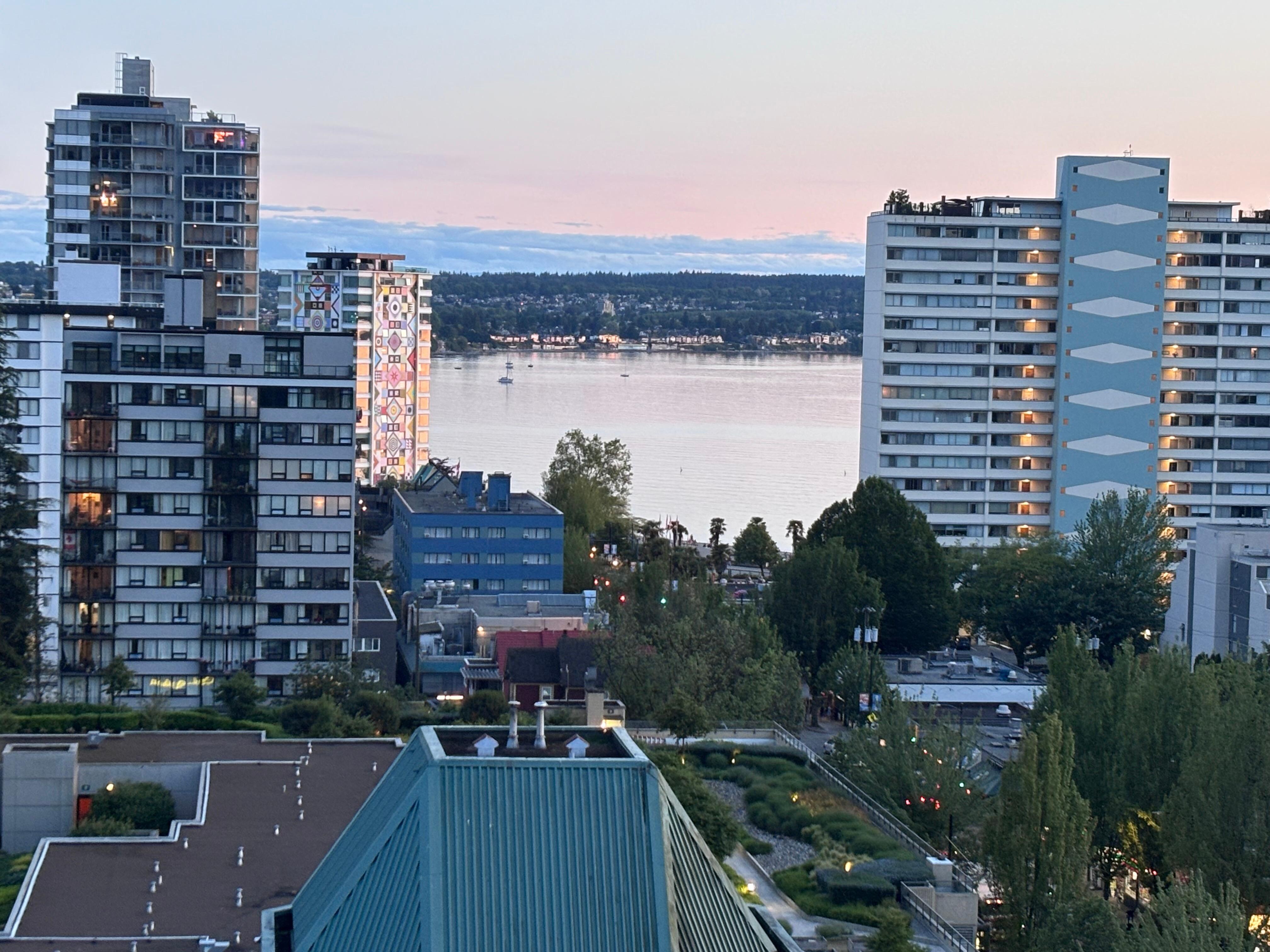 Looking towards English Bay