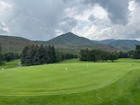 … by the golf course