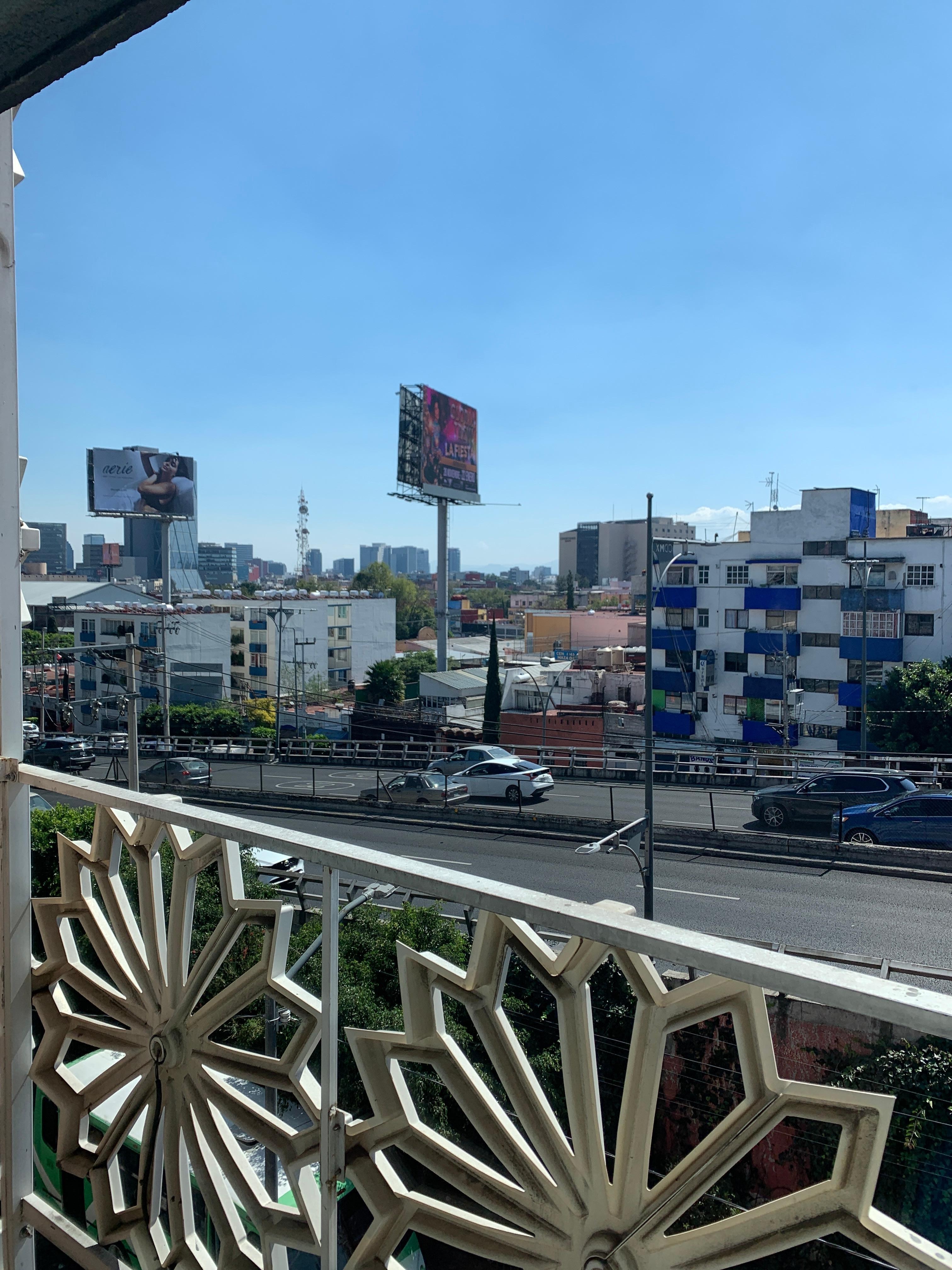 Nice view, specially at night 