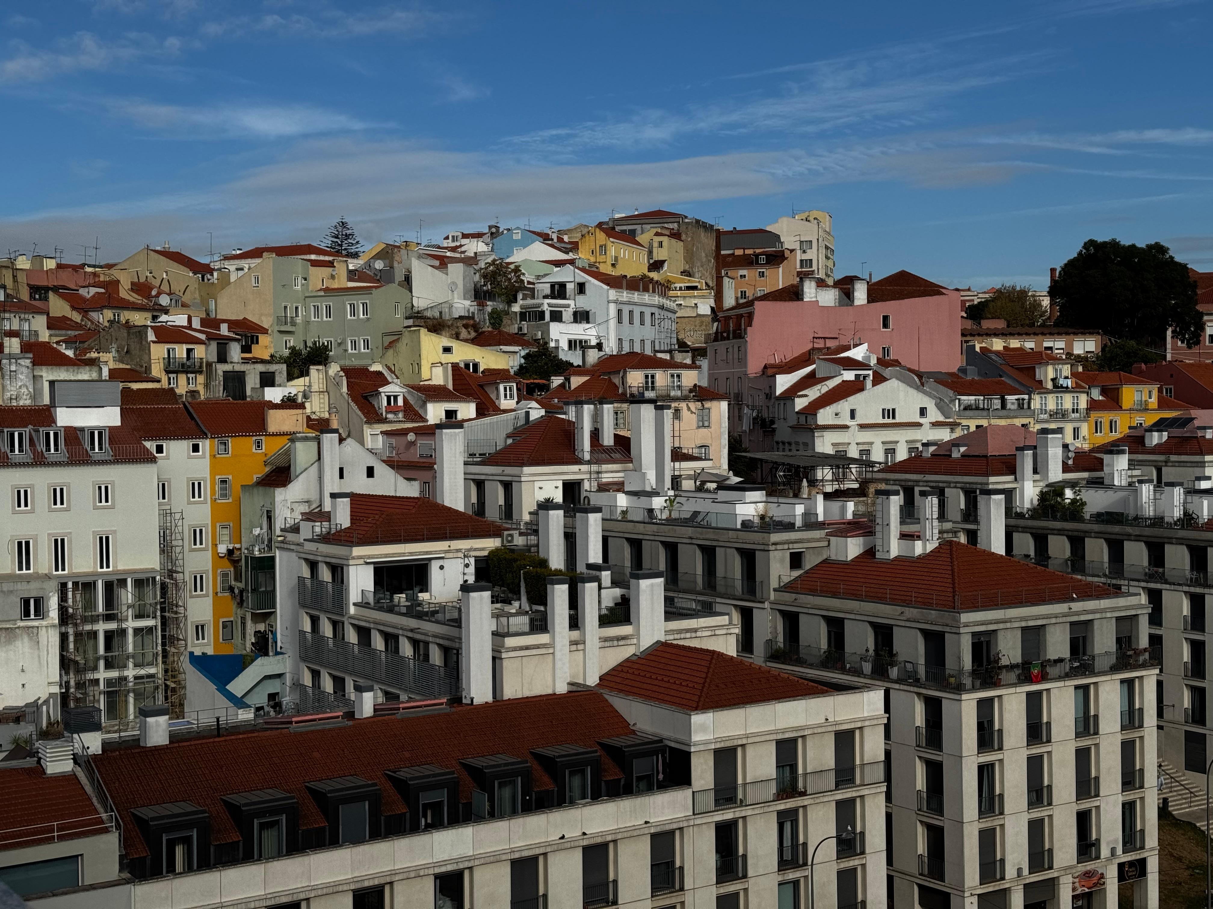Lisbon from our balcony