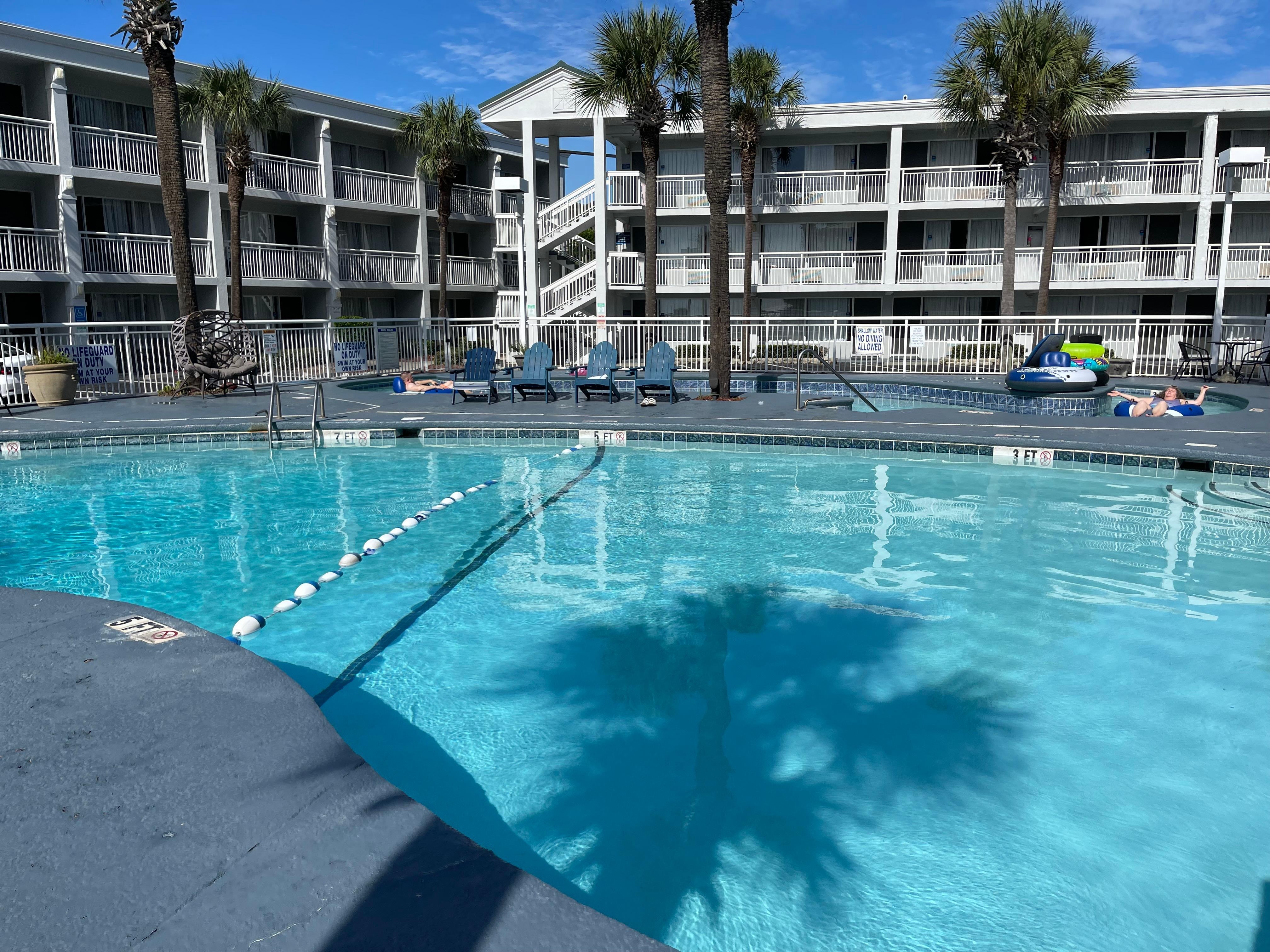 Pool area