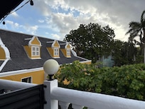 View from the breakfast area