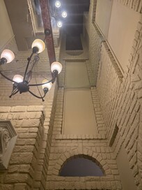 Hall way was so neat to look at.