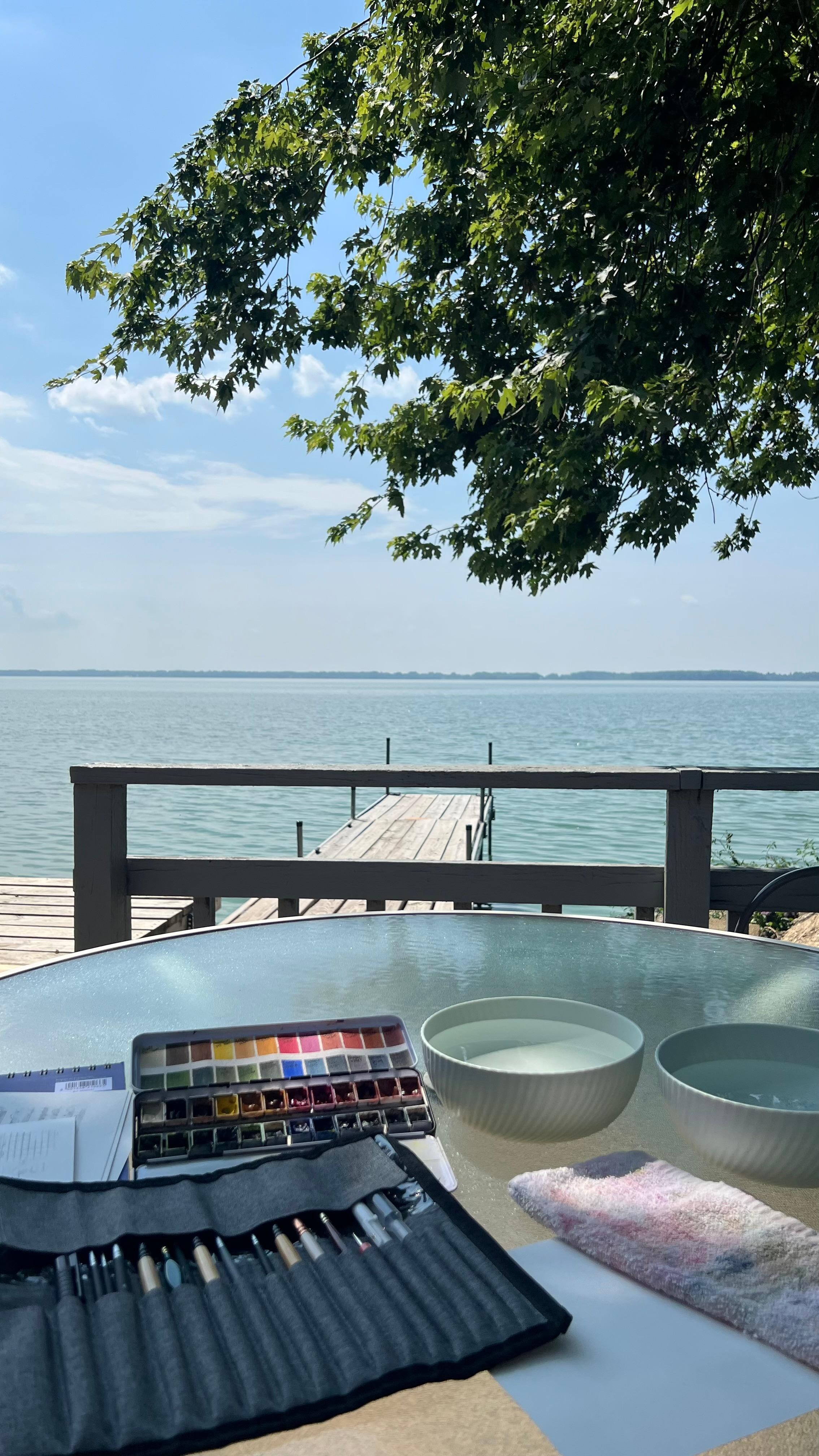 Loved being able to paint out here! 