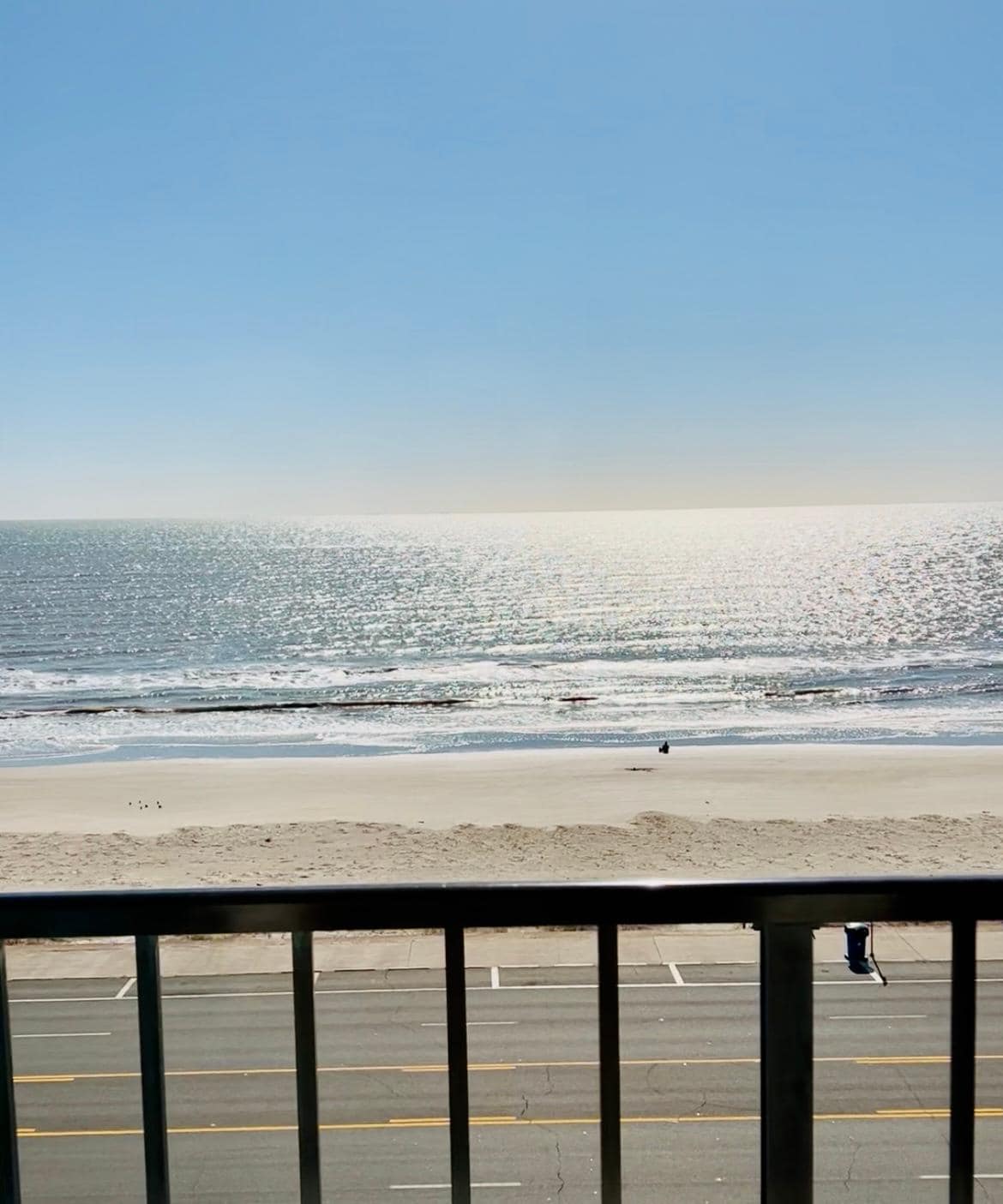 View from the balcony. What a way to start your day!