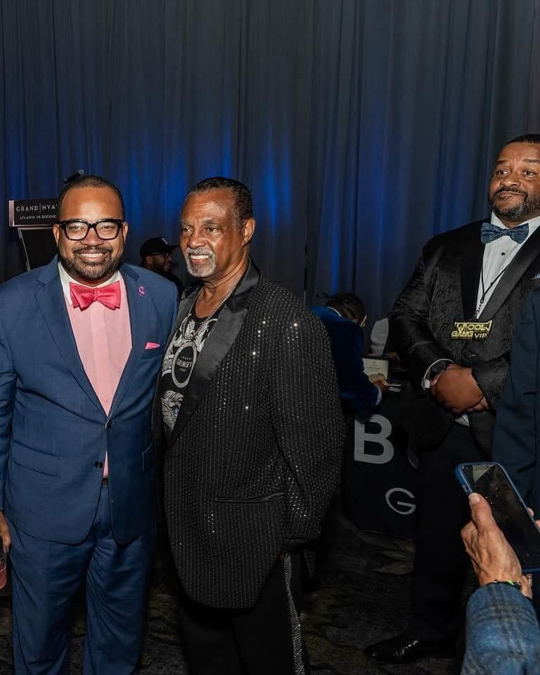 Wether Man Rodney, Kool and me in the back