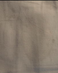 Stains on the bottom sheet