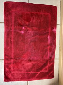 Stained stinky towels