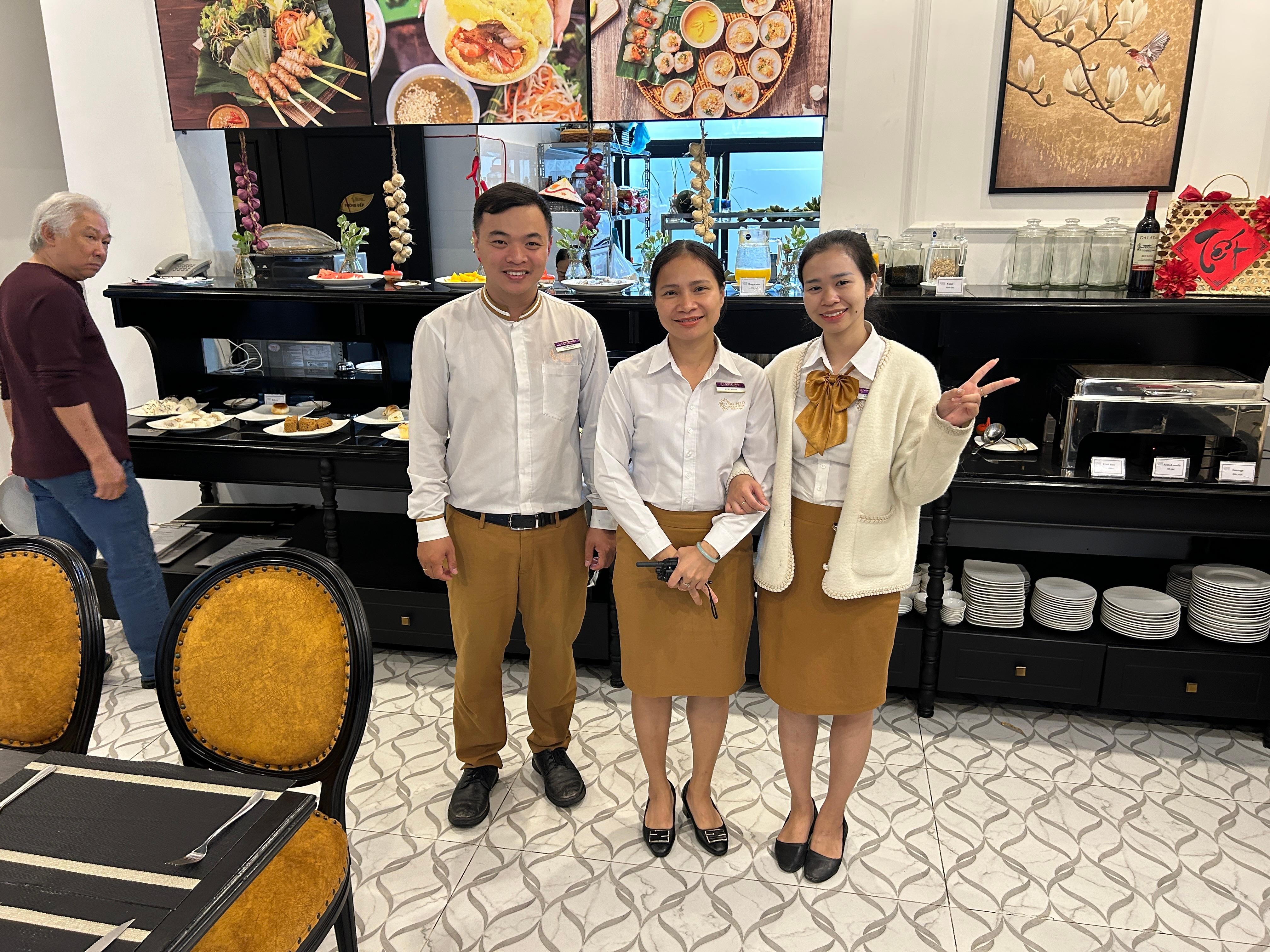 Delightful snd genuinely caring staff