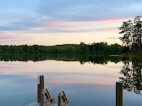 Sunset on the dock