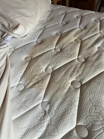 Stained mattress