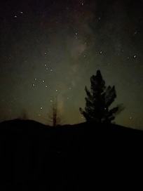Milky Way from the front yard of the main house