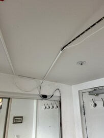 Exposed wires