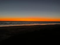 Sunrise from our balcony