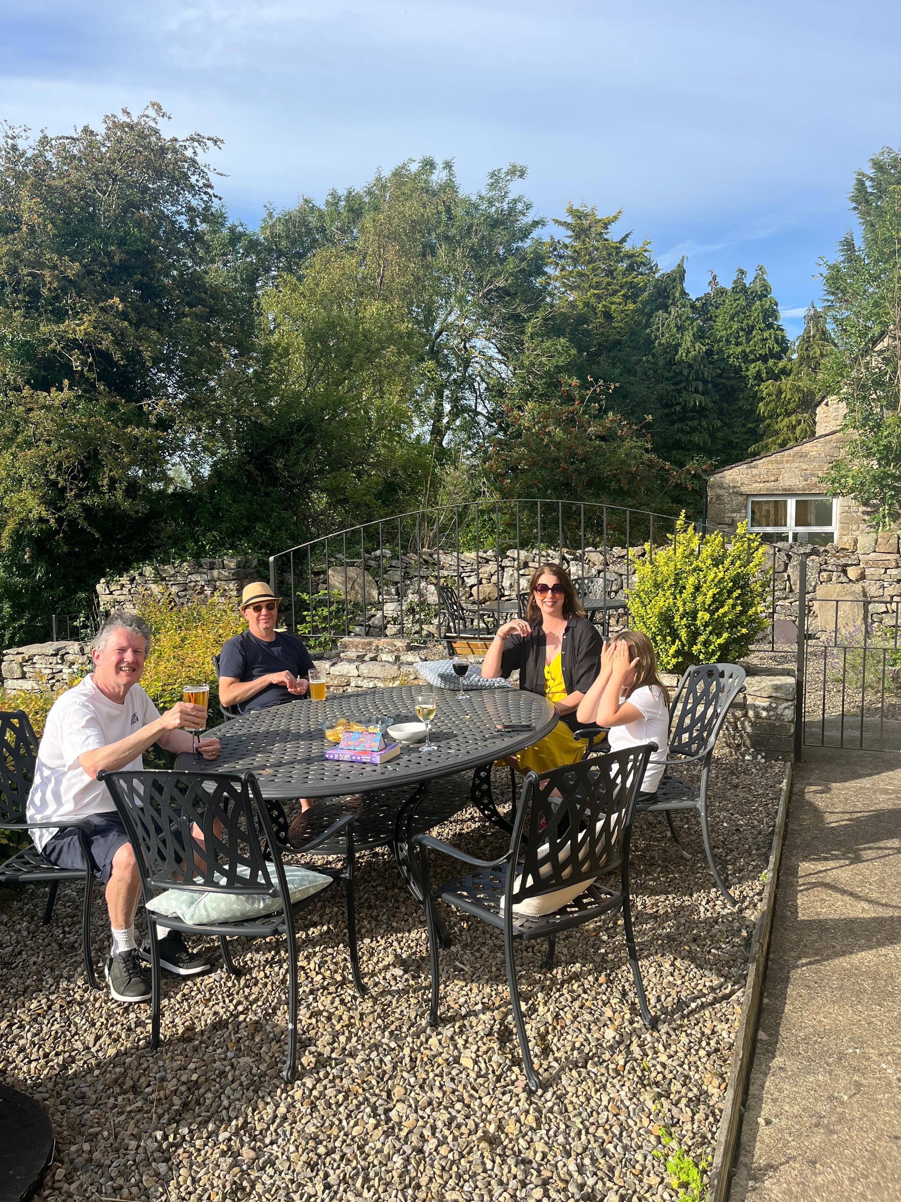 Sunshine, wine and a view